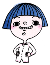The problem girl sticker #6882031