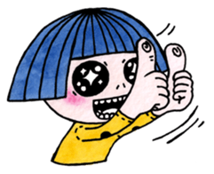 The problem girl sticker #6882032
