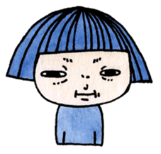 The problem girl sticker #6882034