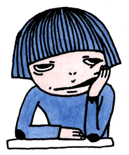 The problem girl sticker #6882035