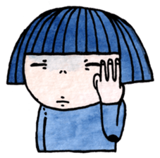 The problem girl sticker #6882038