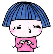 The problem girl sticker #6882040