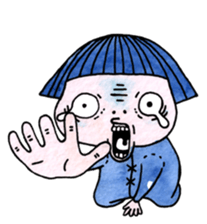 The problem girl sticker #6882042