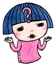 The problem girl sticker #6882045