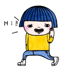 The problem girl sticker #6882048