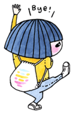The problem girl sticker #6882049