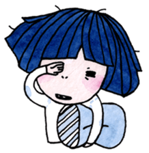 The problem girl sticker #6882051