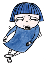 The problem girl sticker #6882054
