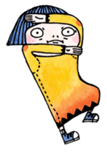 The problem girl sticker #6882057