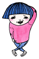 The problem girl sticker #6882058