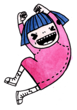 The problem girl sticker #6882059