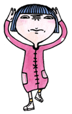 The problem girl sticker #6882062