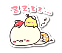 Chicken & chick sticker #6882066