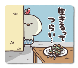 Chicken & chick sticker #6882075
