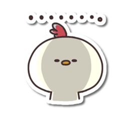 Chicken & chick sticker #6882086