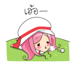 Noo Chompoo: The Caddie Story sticker #6882438