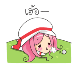 Noo Chompoo: The Caddie Story sticker #6882438