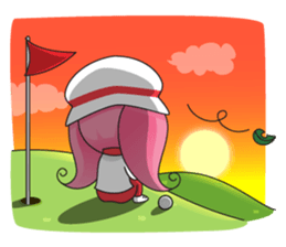 Noo Chompoo: The Caddie Story sticker #6882451