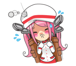 Noo Chompoo: The Caddie Story sticker #6882452