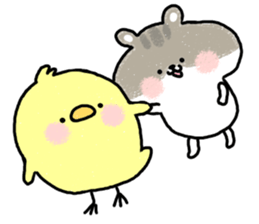 Chick,hamster sticker #6883186