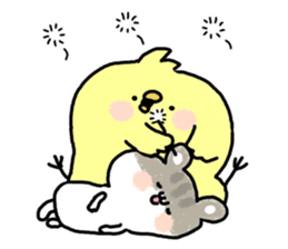 Chick,hamster sticker #6883190