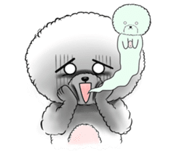 Everything about Bichon Frise "Noobie" sticker #6883441