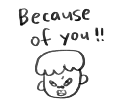 HOKKORI BUSU(iratto) sticker #6883600