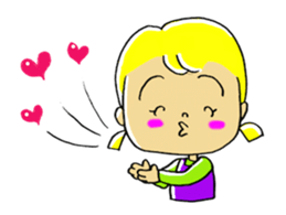 Cheerful Risa sticker #6883684