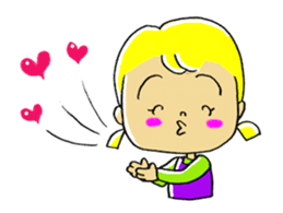 Cheerful Risa sticker #6883684