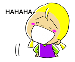 Cheerful Risa sticker #6883697