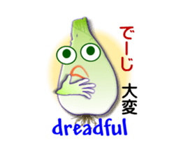 Okinawa Island shallot sticker #6883706