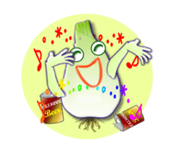 Okinawa Island shallot sticker #6883743