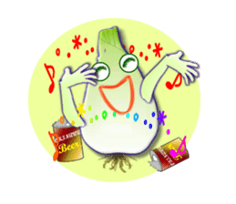 Okinawa Island shallot sticker #6883743