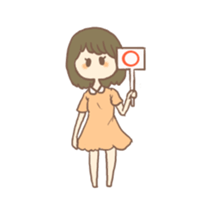 Fuwafuwa girl sticker #6883985