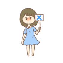 Fuwafuwa girl sticker #6883986