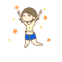 Fuwafuwa girl sticker #6883988