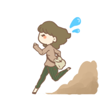 Fuwafuwa girl sticker #6883996