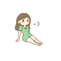 Fuwafuwa girl sticker #6884003