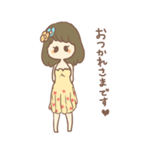 Fuwafuwa girl sticker #6884013