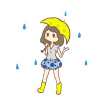 Fuwafuwa girl sticker #6884017