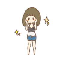 Fuwafuwa girl sticker #6884019