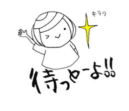 Kitakyusyu girl. sticker #6884134