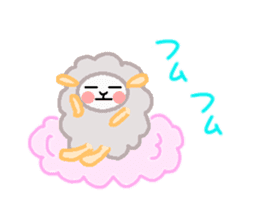 sheep of tha kuu-chan sticker #6884215