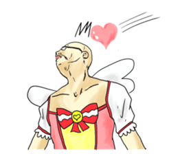 magic girl cosplay nice guy sticker #6884433