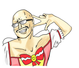 magic girl cosplay nice guy sticker #6884438