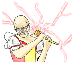 magic girl cosplay nice guy sticker #6884458