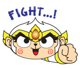 White Monkey God sticker #6884497