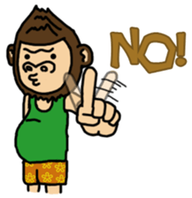 Papa Gorilla sticker #6884955