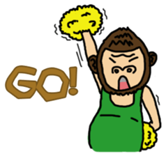 Papa Gorilla sticker #6884957