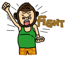 Papa Gorilla sticker #6884958